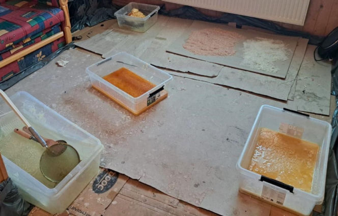 Policjanci zlikwidowali fabrykę narkotyków