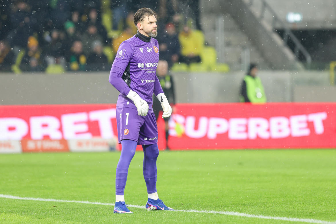 GKS Katowice - Widzew Łódź, zdjęcia kibiców z meczu 20. kolejki PKO BP Ekstraklasy