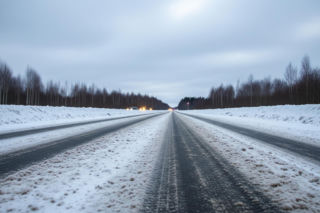 Błoto pośniegowe i śnieg na drogach. Gdzie warunki są najtrudniejsze?