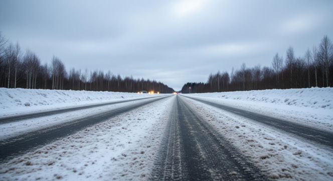 Błoto pośniegowe i śnieg na drogach. Gdzie warunki są najtrudniejsze?