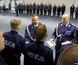 Nowi policjanci w garnizonie warmińsko-mazurskiej policji