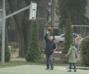 Piotr Gliński z córką