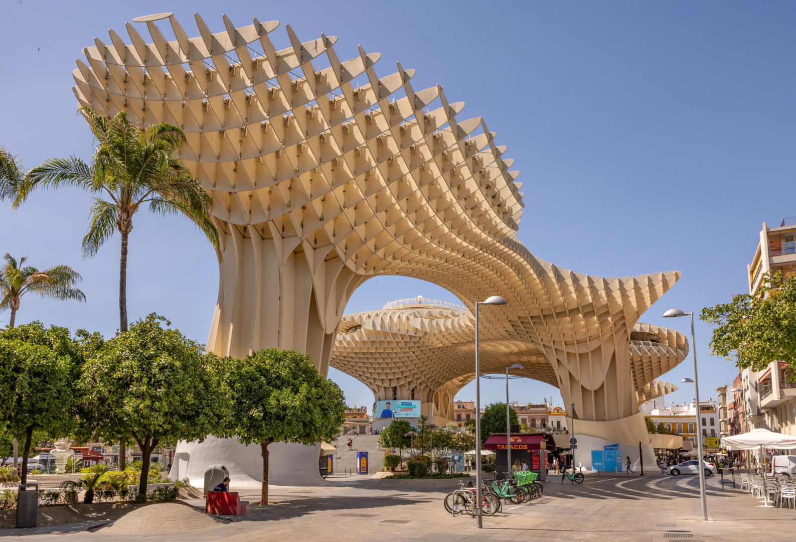 Setas de Sewilla - Metropol Parasol w Sewilli