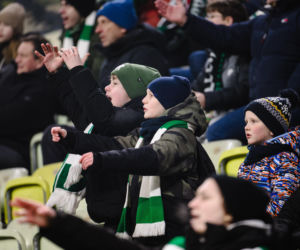 Lechia Gdańsk - Cracovia, zdjęcia kibiców z meczu 20. kolejki PKO BP Ekstraklasy