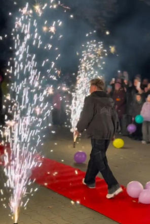 Pożegnanie Wiktora Sasa w Przechlewie