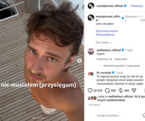 Maciej Musiał rusza z własną marką. Jego żelki z kreatyną trafiły do Biedronki