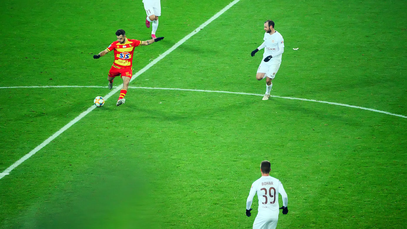 Jagiellonia Białystok - Zagłębie Lubin 0-1   data:2019-12-07