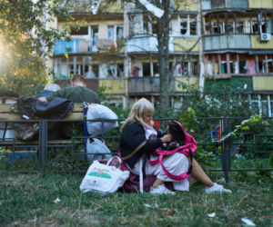 Zmasowany rosyjski atak na Kijów