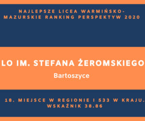 Perspektywy 2020. Najlepsze licea w województwie warmińsko-mazurskim. Zobacz RANKING TOP 20!
