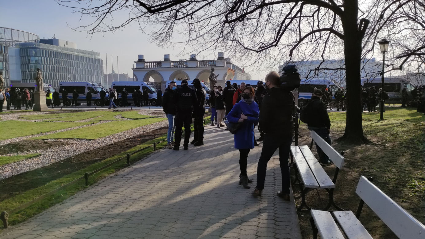 Strajk przedsiębiorców 10 kwietnia. Zdjęcia z Warszawy