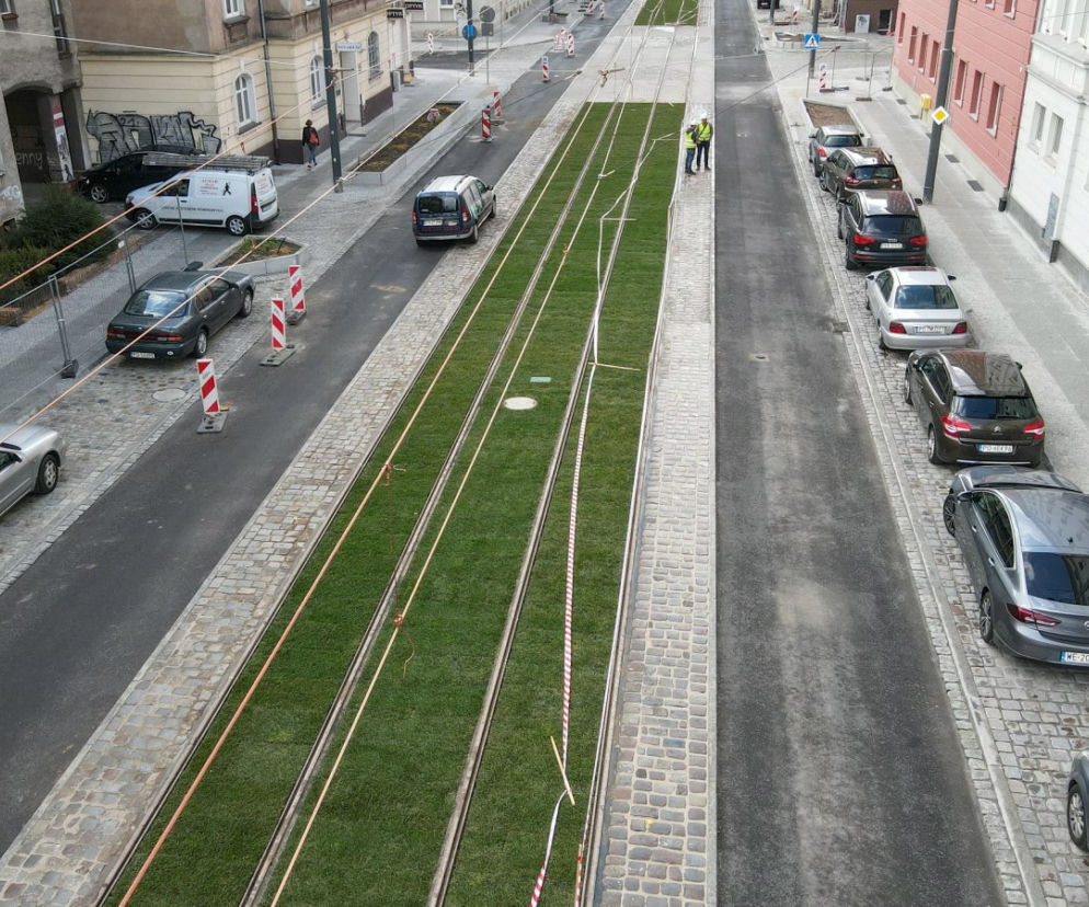 Będzie zieleniej na Wierzbięcicach. Od września gotowe będą chodniki oraz jezdnia
