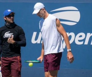 Trening polskich tenisistów przed US Open 2026