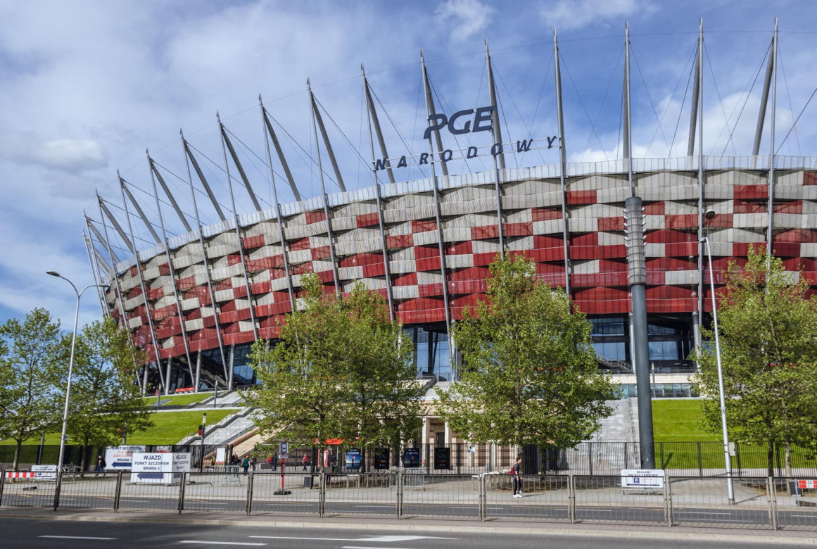 Największy stadion w Polsce: PGE Narodowy w Warszawie