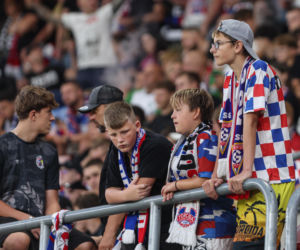 Górnik Zabrze - AS Monaco: Zdjęcia kibiców i zawodników z meczu eliminacji Ligi Konferencji
