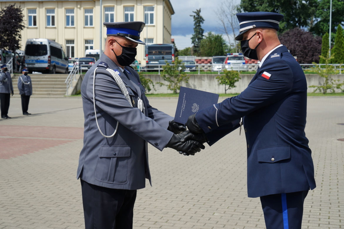 44 nowych policjantów w województwie kujawsko-pomorskim