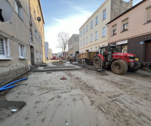 Prace drogowe w centrum Leszna – Wróblewskiego i Krótka