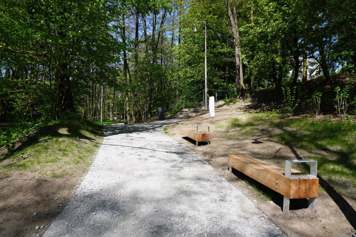 Tak wygląda park w dolinie Ślepiotki w Katowicach