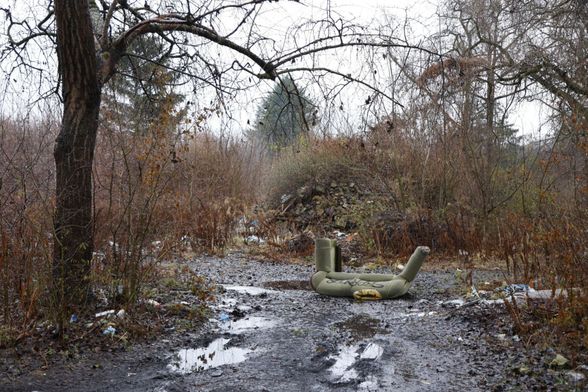 Fort Szczęśliwice przed rewitalizacją
