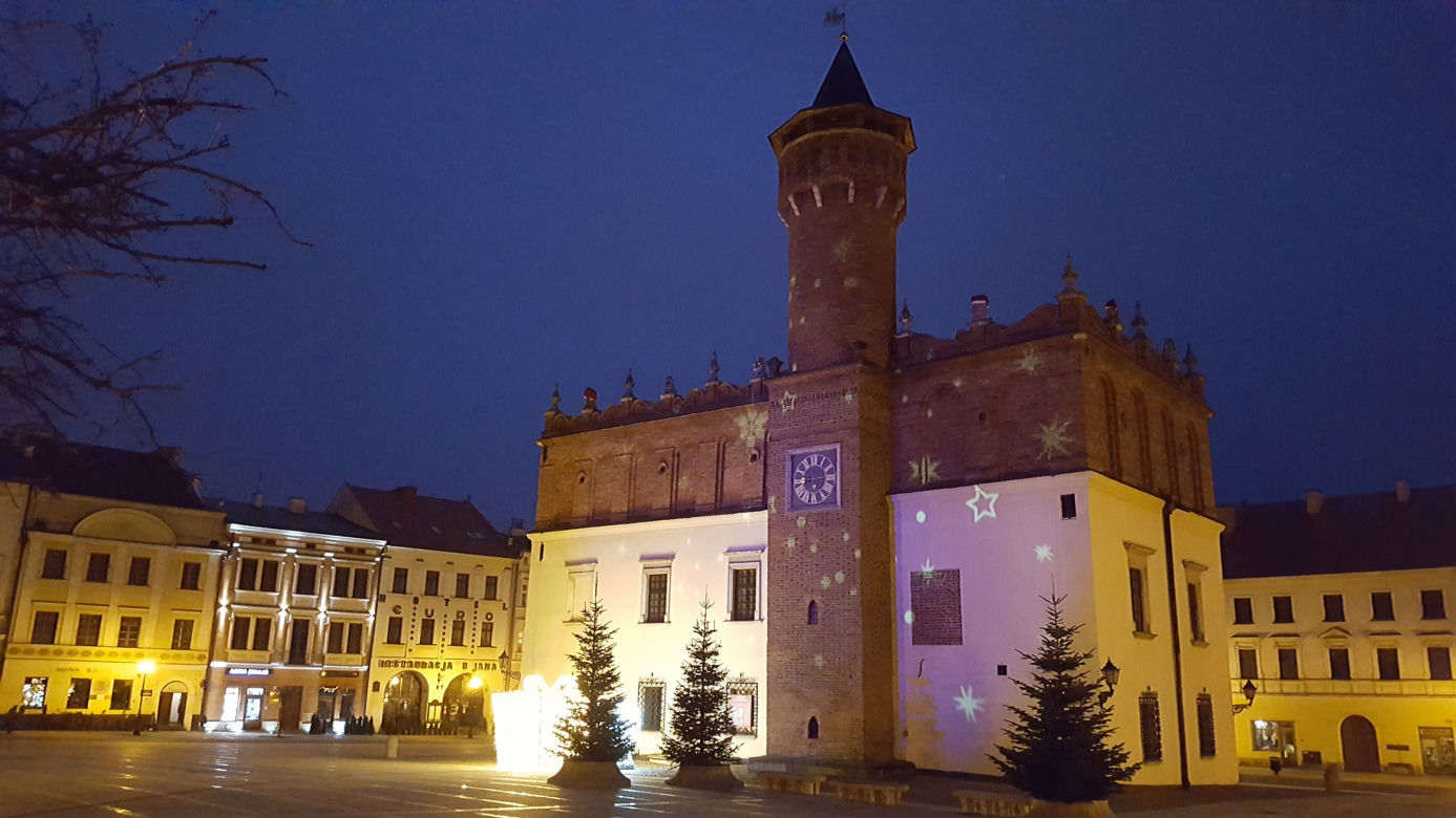 Świąteczna iluminacja Tarnowa
