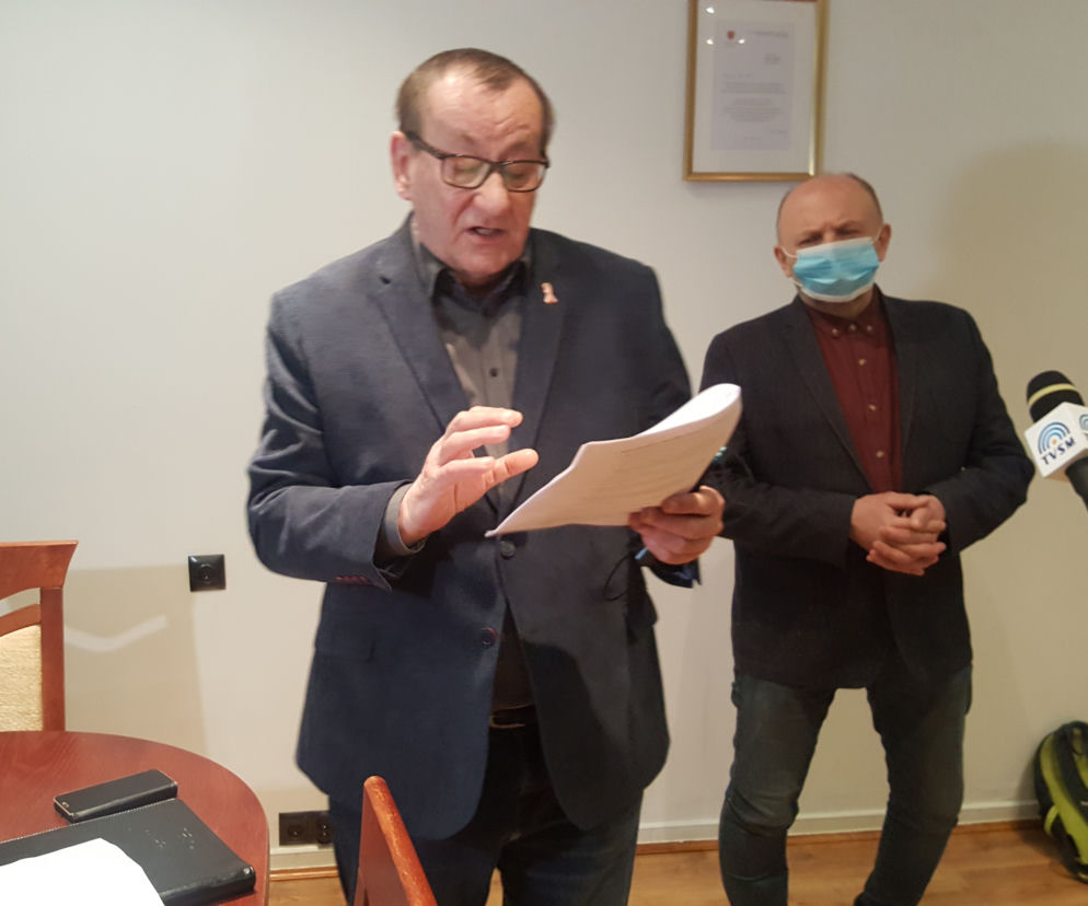 Andrzej Wiśniewski oraz Krzysztof Kosiński radni PiS w Grudziądzu