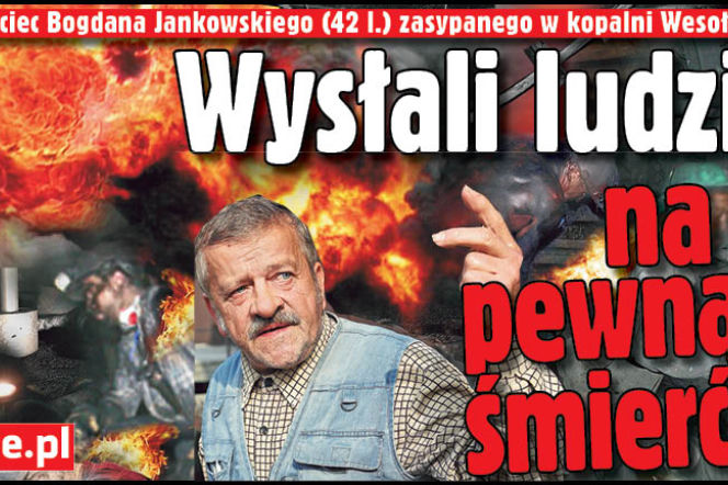 Wysłali ludzi na pewną śmierć!