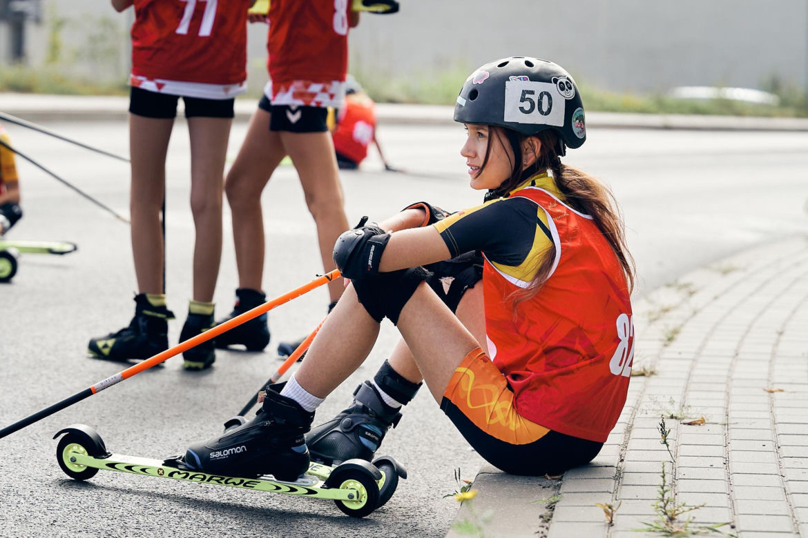 W pierwszym dniu zawodów o Puchar Polski w biegach na nartorolkach Marwe Cup zawodnicy wzięli udział w sprincie techniką dowolną