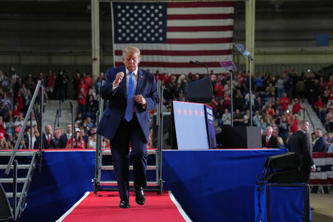 Trump nagle zaczął mówić o pupie! Nie krył zachwytu