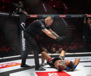 Denis Załęcki - Bartek Szachta na Fame MMA 30