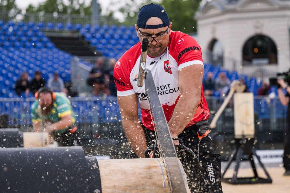 Michał Dubicki, drwal Stihl Timbersports