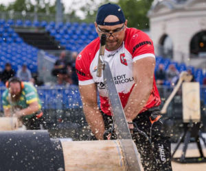 Michał Dubicki, drwal Stihl Timbersports