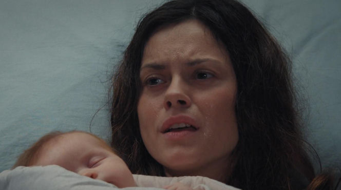 M jak miłość odc. 1915. Kasia (Paulina Lasota), jej córka Zosia