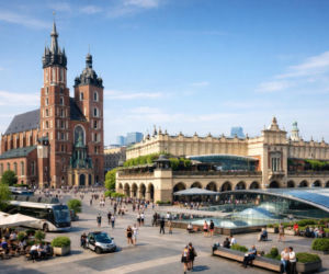 Polskie miasta oczami AI