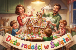 Piękne kartki na Boże Narodzenie 2025. Ciepłe i pełne wdzięczności życzenia dla rodziców i bliskich [24.12.2025]