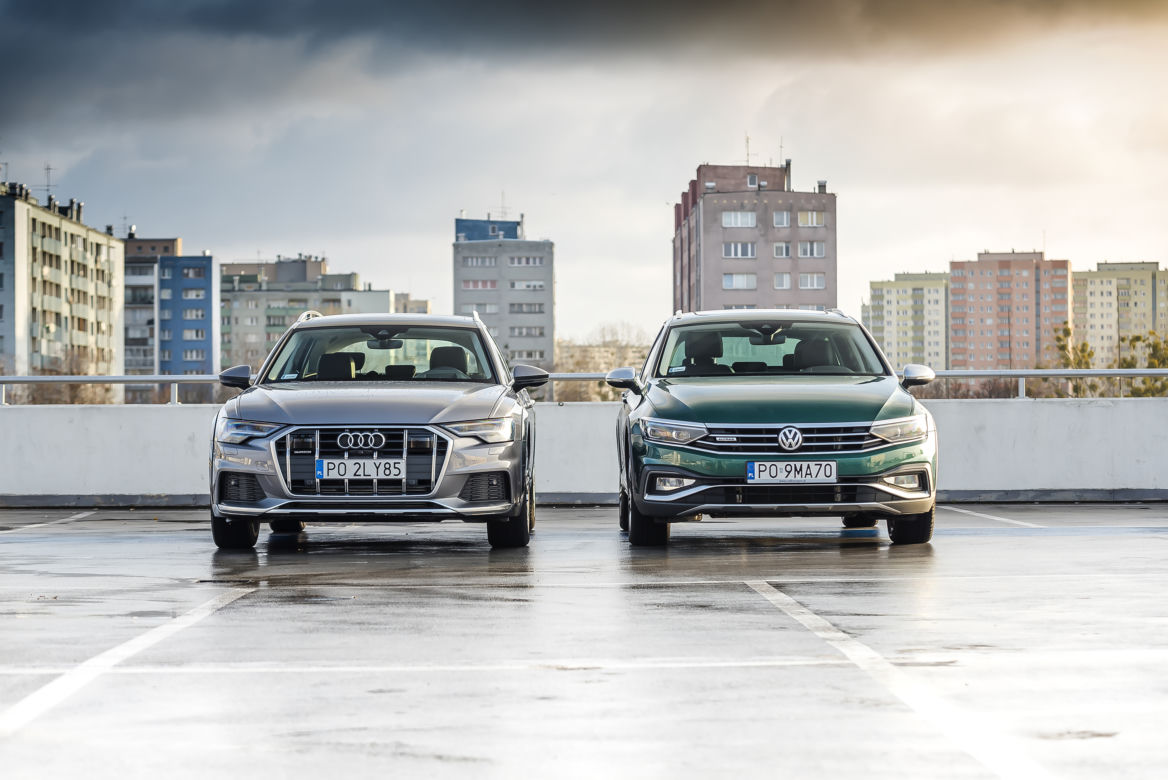 Audi A6 allroad 50 TDI quattro tiptronic vs. Volkswagen Passat Alltrack 2.0 TDI 4Motion DSG7