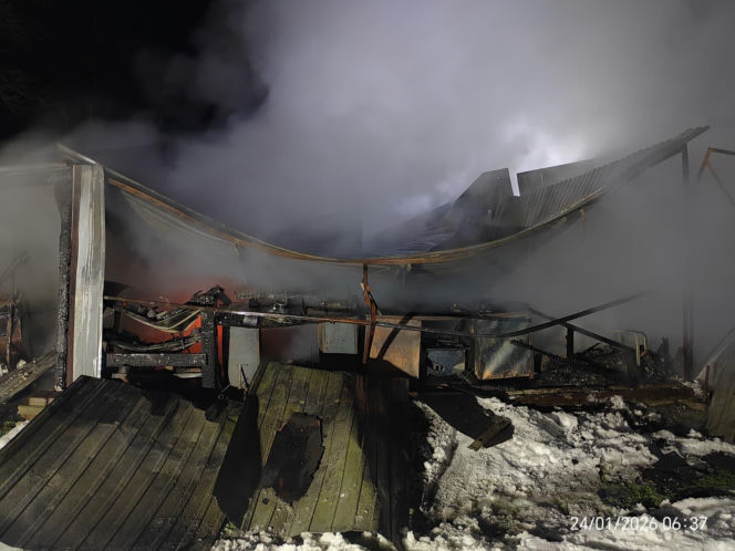 Pożar w Wielkiej Wsi