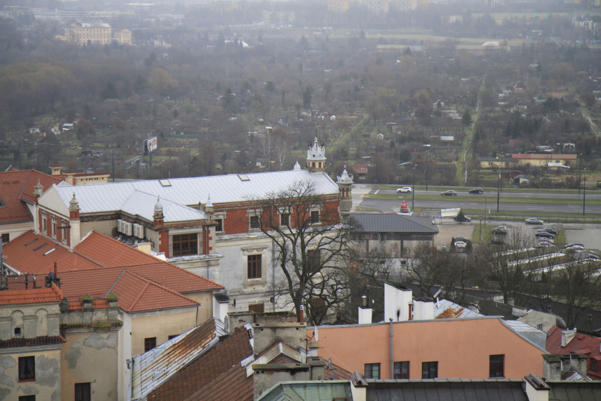 Panorama Lublina widziana z Wieży Trynitarskiej