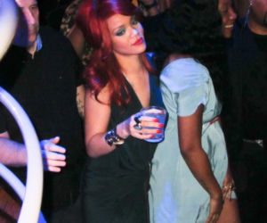 Rihanna na imprezie
