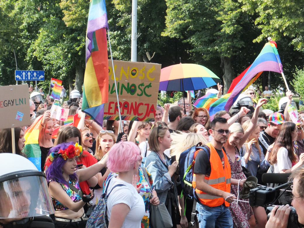 I Marsz Równości w Białymstoku 20.07.2019