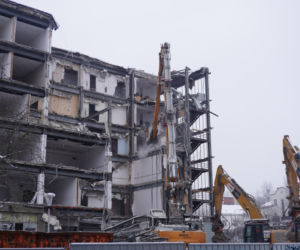 Rozbiórka słynnego budynku UW na Mokotowie