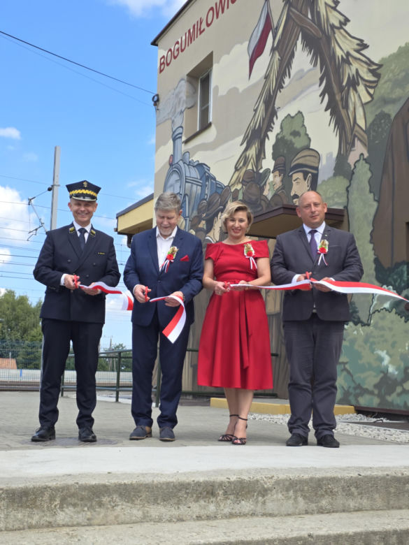 Bogumiłowice. Nowy mural hołdem dla Reymonta i Witosa