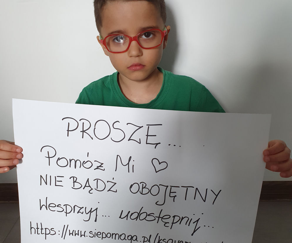 Ksawery walczy o zdrowie