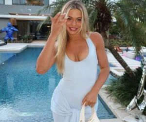 Jutta Leerdam na wakacjach