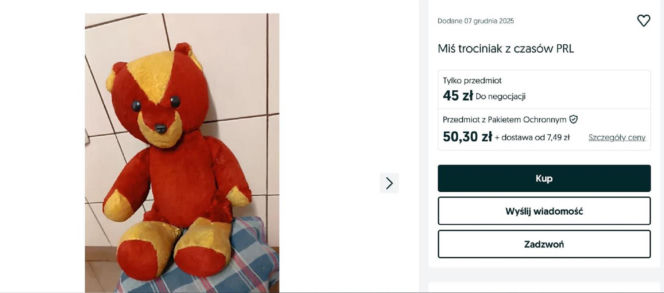 W PRL-u każde dziecko marzyło, aby znaleźć to pod choinką. Dziś za tę zabawkę można dostać krocie