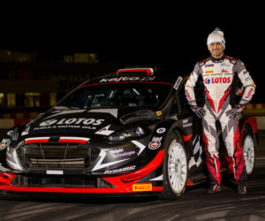 Ford Fiesta WRC Kajetana Kajetanowicza na 56. Rajd Barbórka