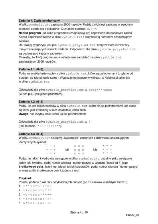 Matura 2025 informatyka rozszerzona - arkusz CKE 14.05.2025 - Formuła 2015