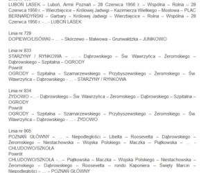 17. PKO Poznań Maraton - zmiany w rozkładzie MPK