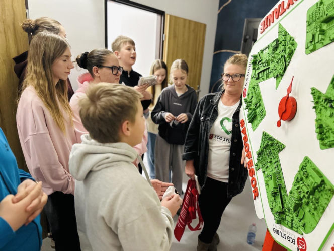 Projekt ekologiczny w Mordach i wizyta Saszan