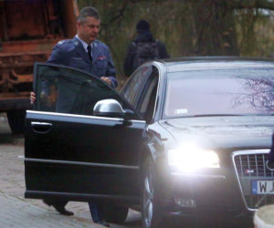 Szef policji nadinsp. Marek Działoszyński jeździ Audi S8
