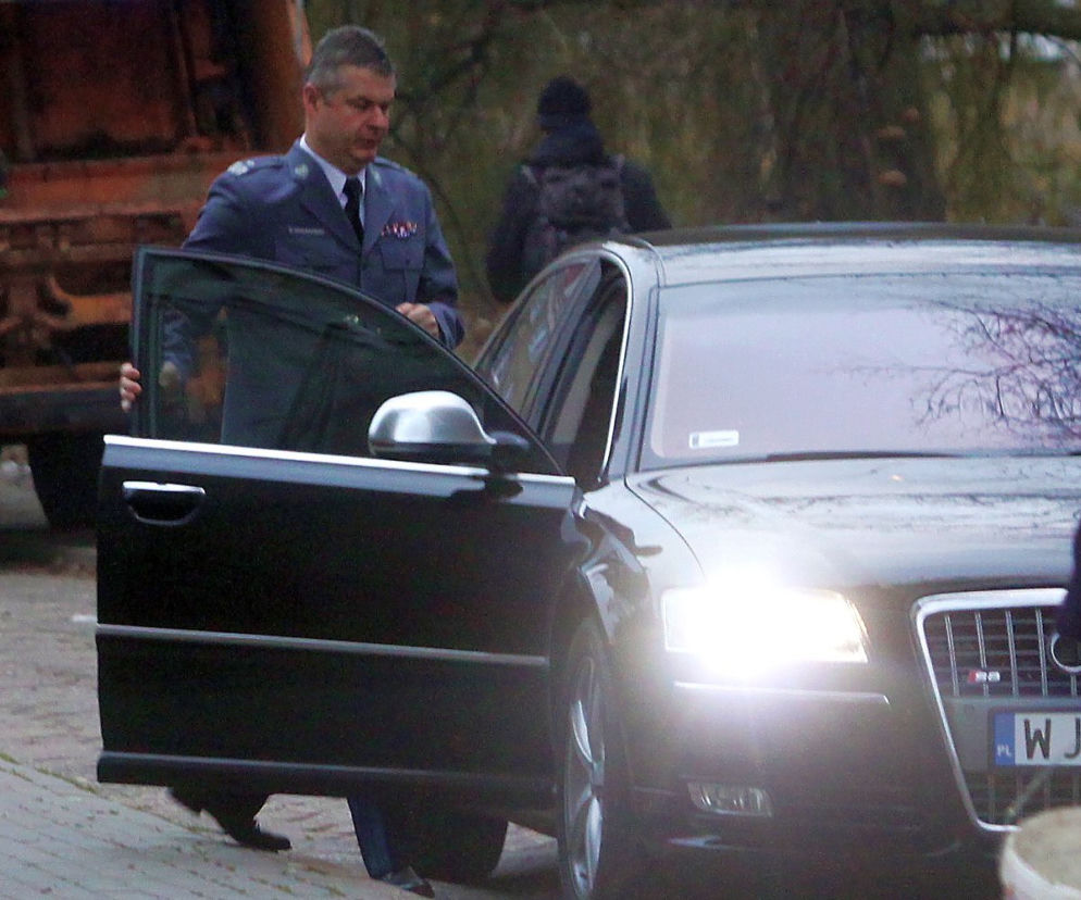 Szef policji nadinsp. Marek Działoszyński jeździ Audi S8