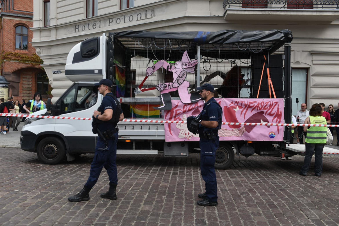 Parada w Toruniu